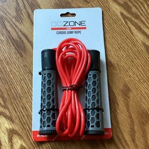 Red Cardio Jump Rope